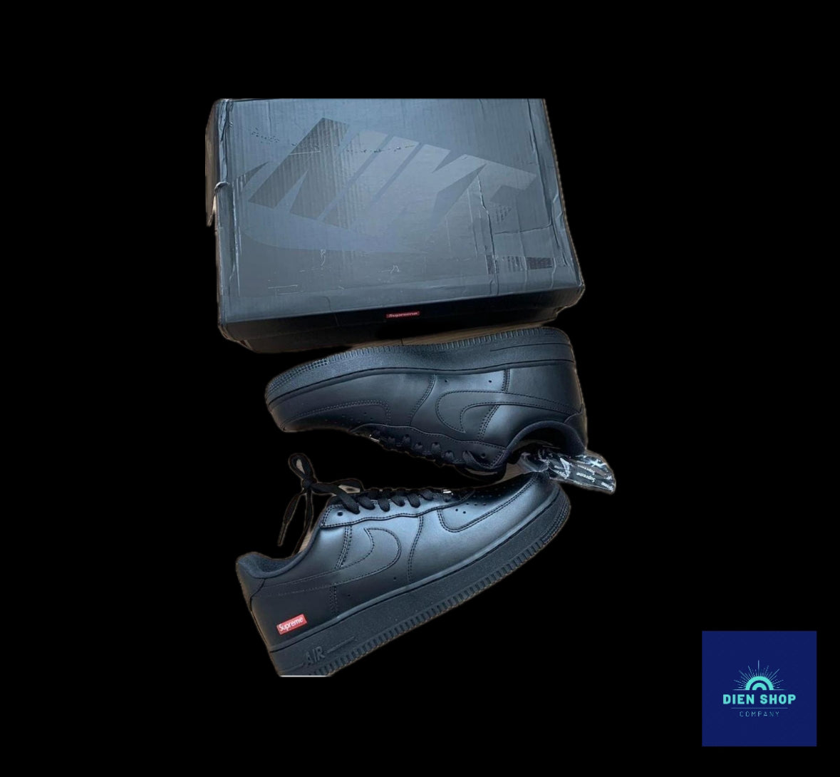 Nike Air Force 1 Low Supreme Black