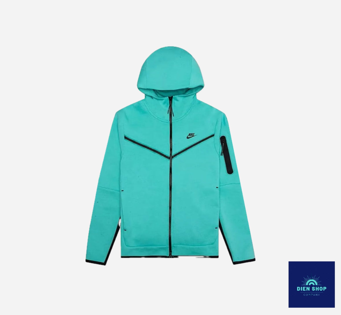 Nike Sportswear Tech Fleece Hoodie
Washed Teal/Black/Black