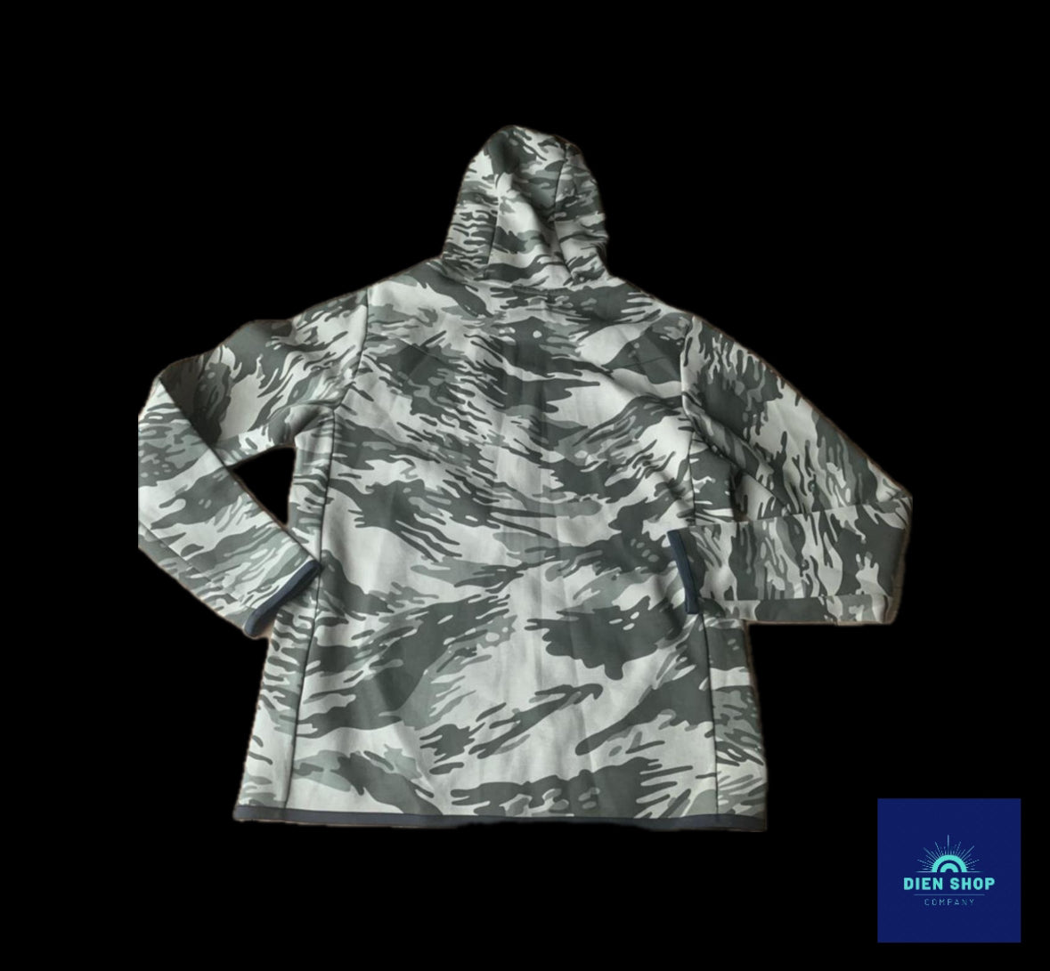Nike Sportswear Tech Fleece Full-Zip Camo Hoodie