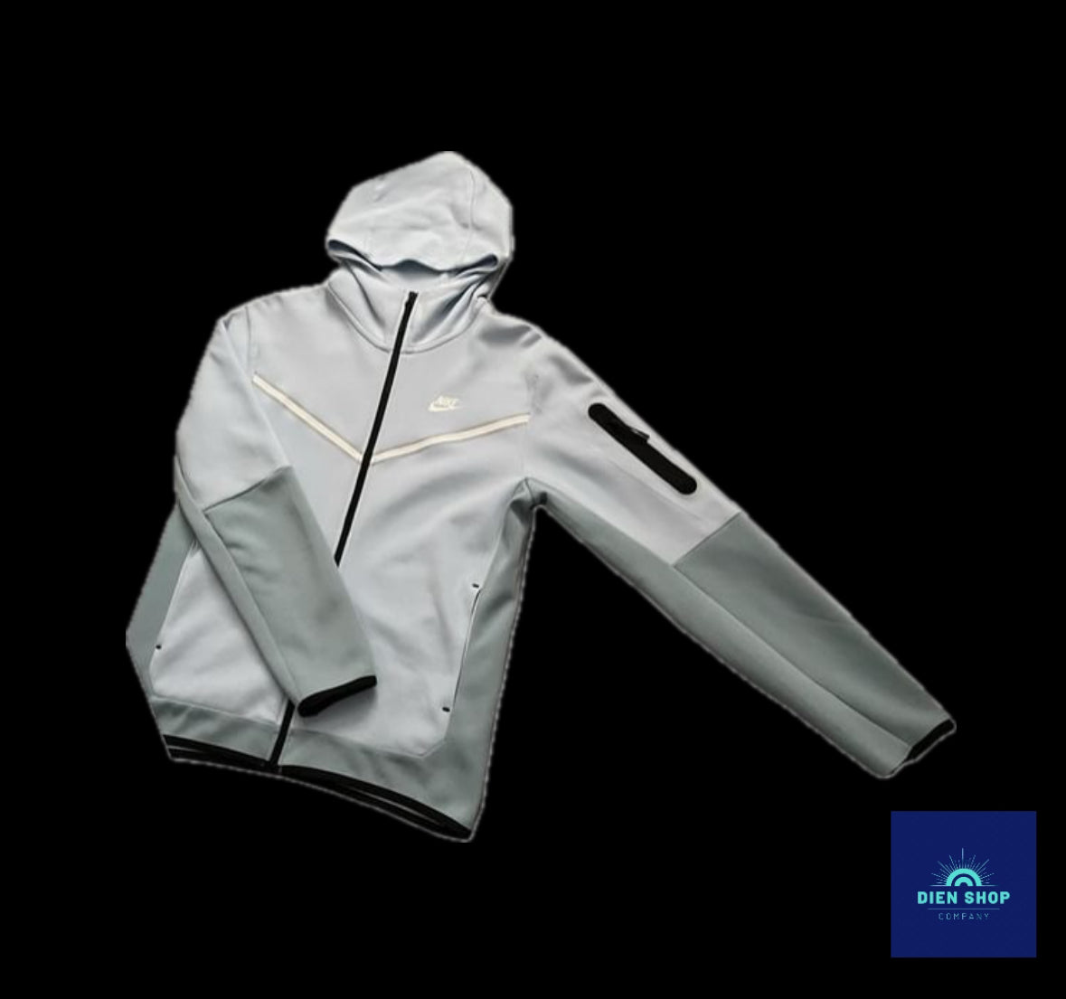 Nike Sportswear Tech Fleece Full-Zip Hoodie
Celestine Blue
