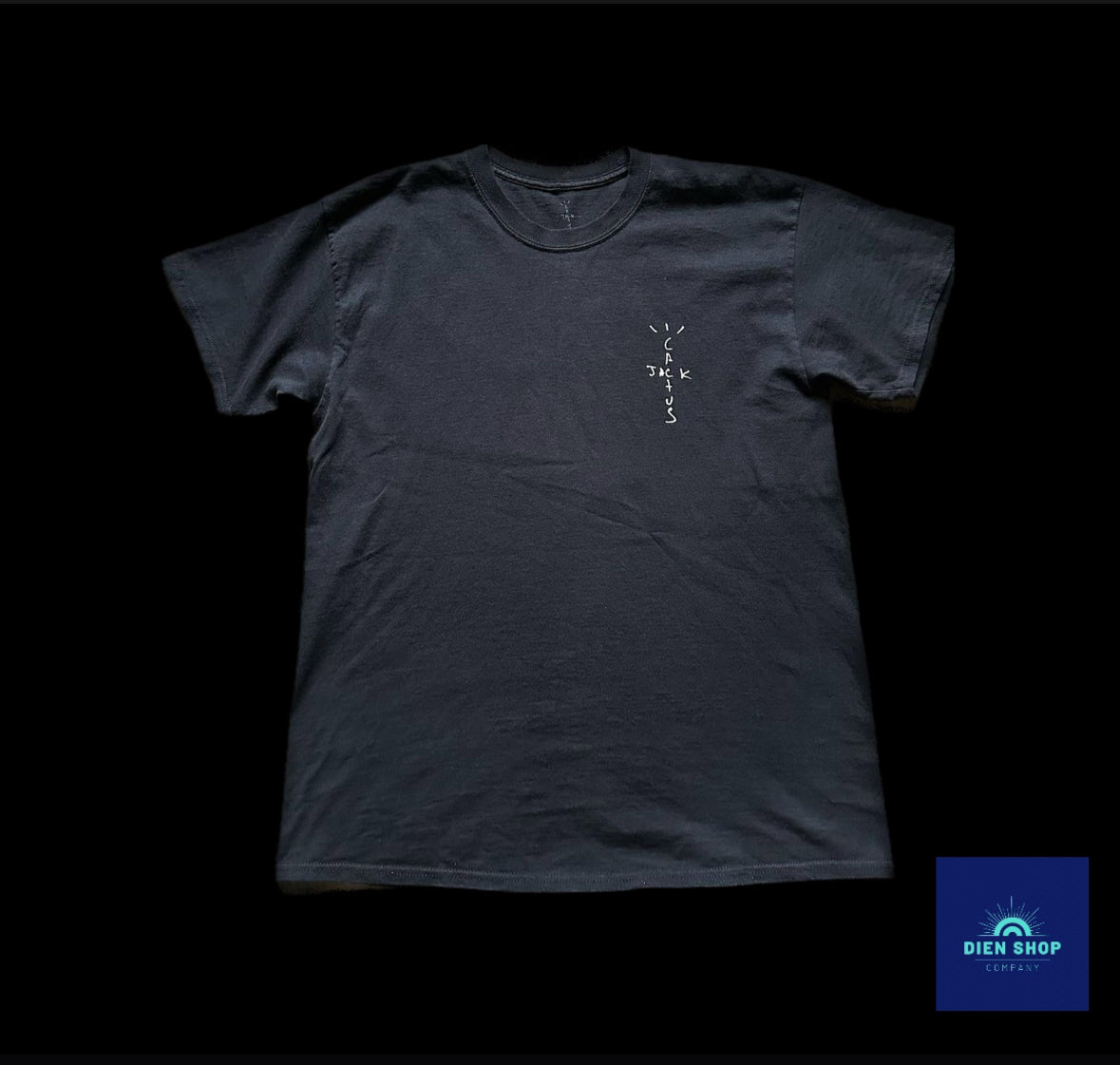 Travis Scott Jack Boys Cracked T-shirt Black