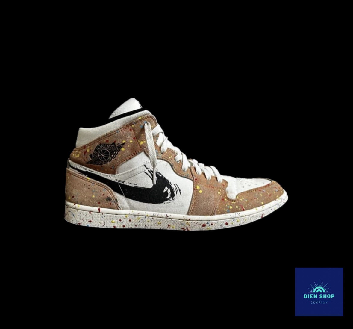 Jordan 1 Mid SE Brushstroke