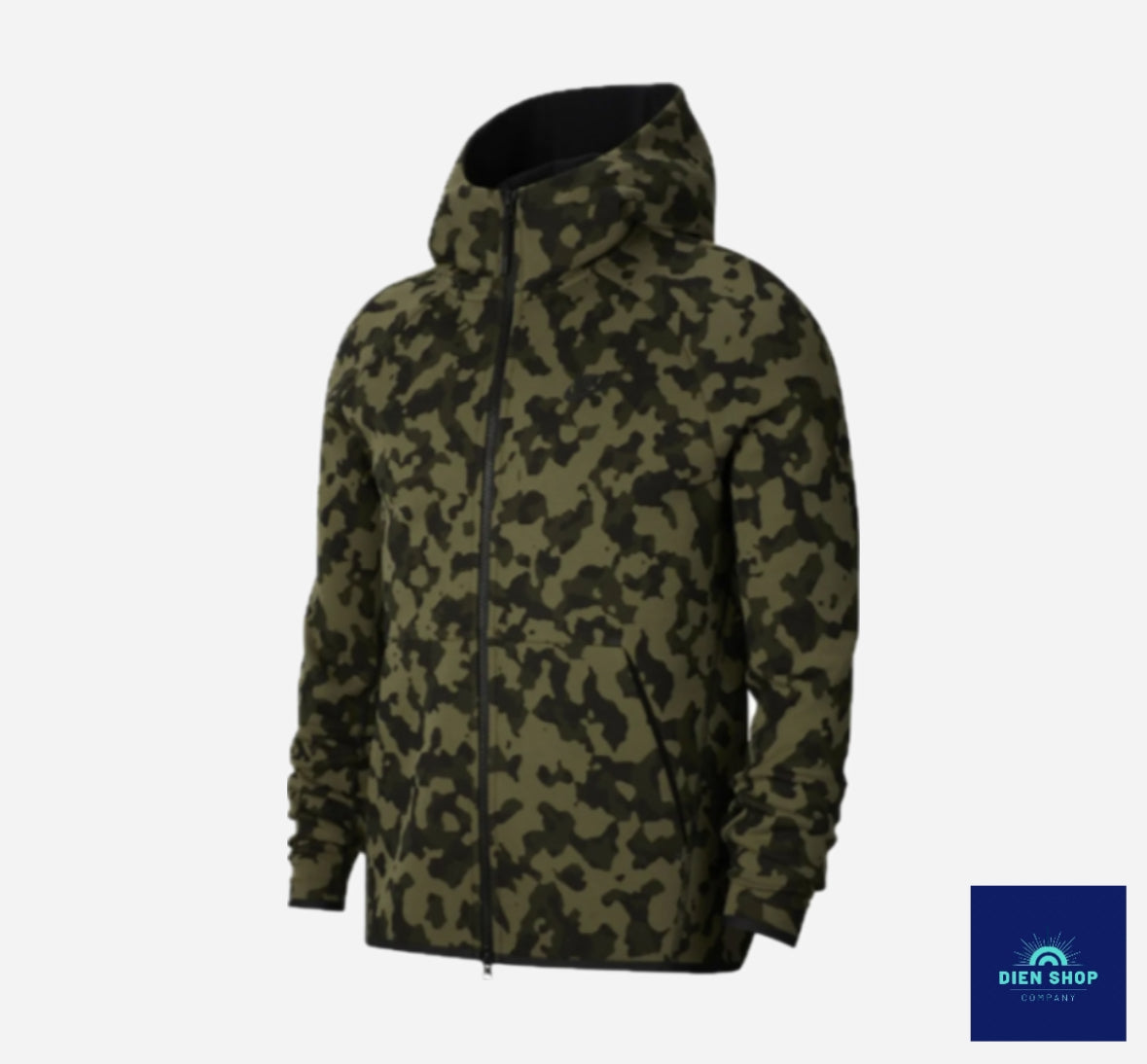 Nike Sportswear Camo Print Tech Fleece Men's Hoodie