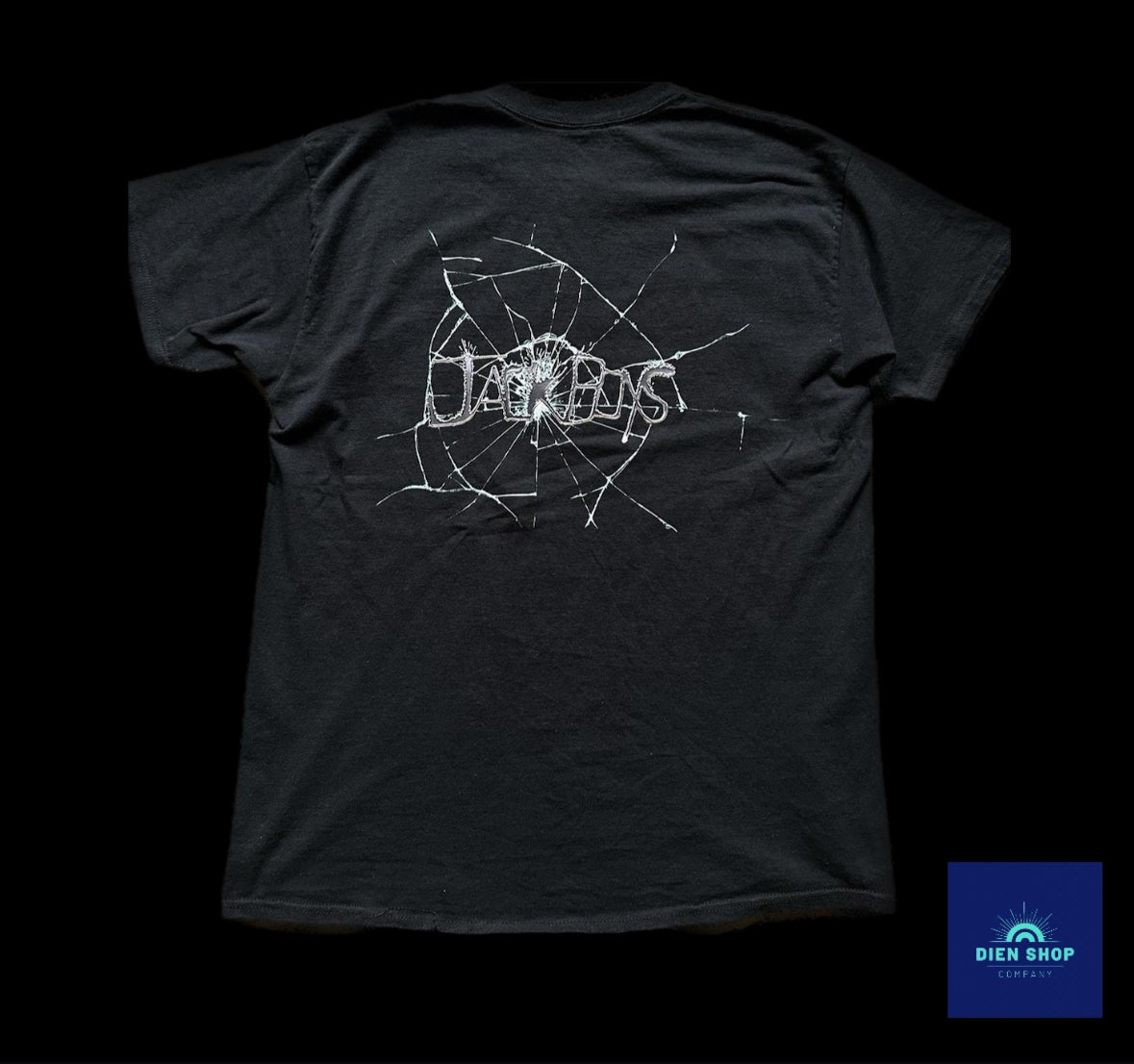 Travis Scott Jack Boys Cracked T-shirt Black