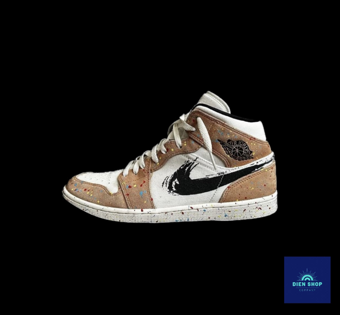 Jordan 1 Mid SE Brushstroke