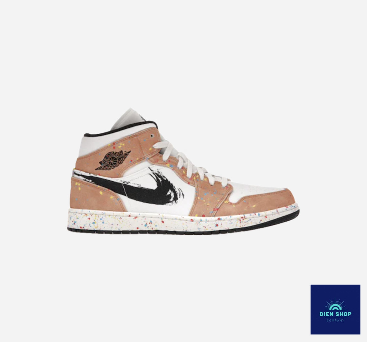 Jordan 1 Mid SE Brushstroke