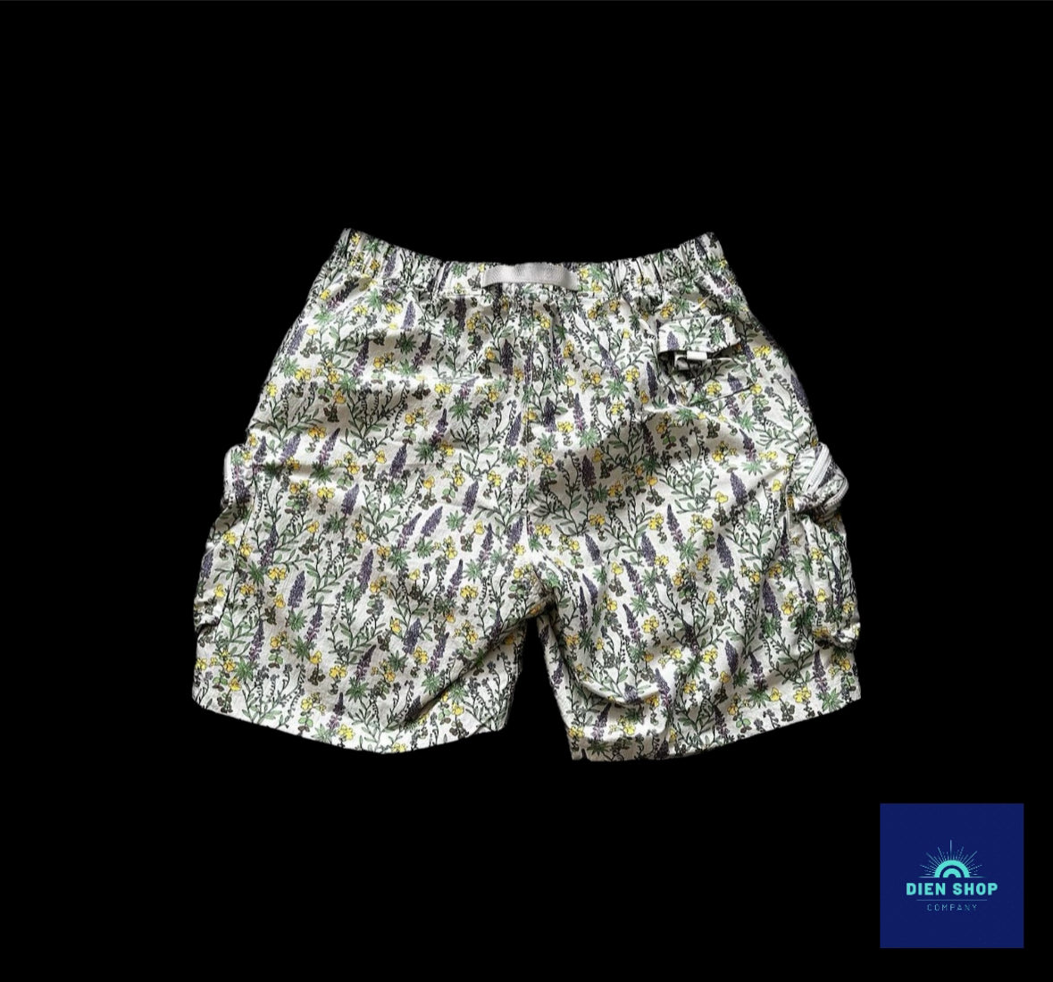 Nike ACG Snowgrass AOP Cargo Shorts Light Bone/Iron Ore