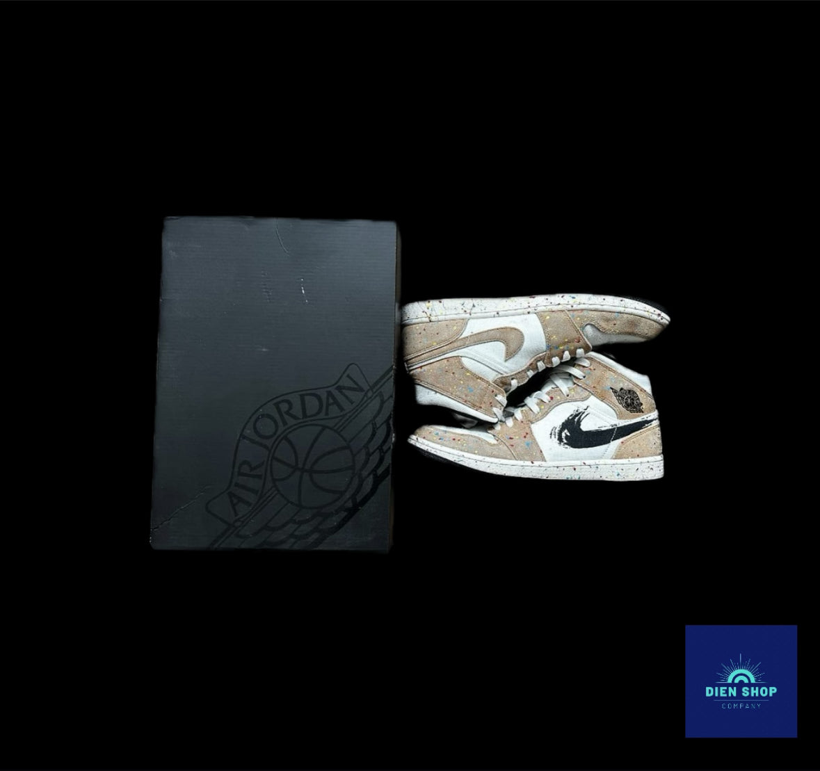 Jordan 1 Mid SE Brushstroke