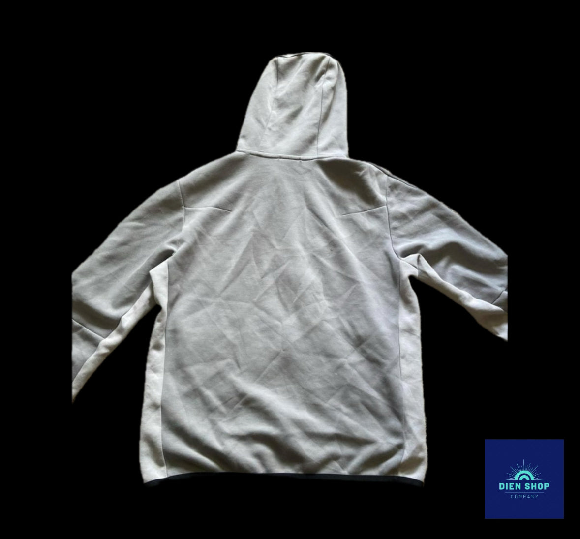 Nike Sportswear Grey Smoked Tech Fleece Men's Hoodie