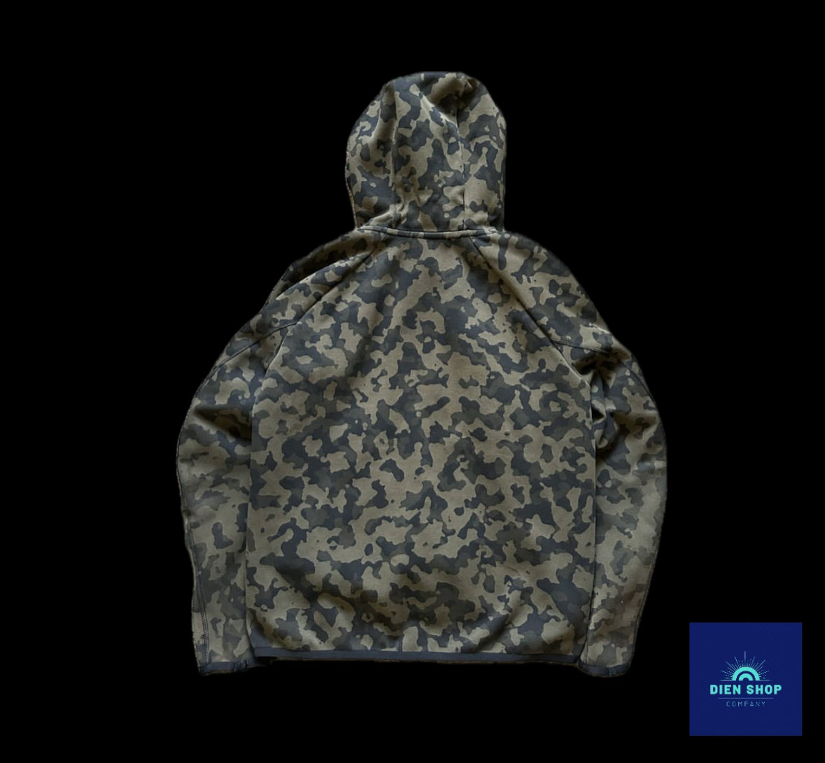Nike Sportswear Camo Print Tech Fleece Men's Hoodie