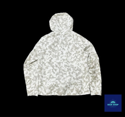 Nike Sportswear White Camo Tech Fleece Men's Hoodie