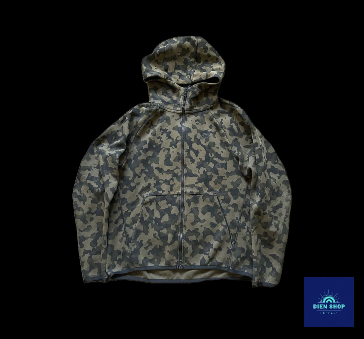 Nike Sportswear Camo Print Tech Fleece Men's Hoodie